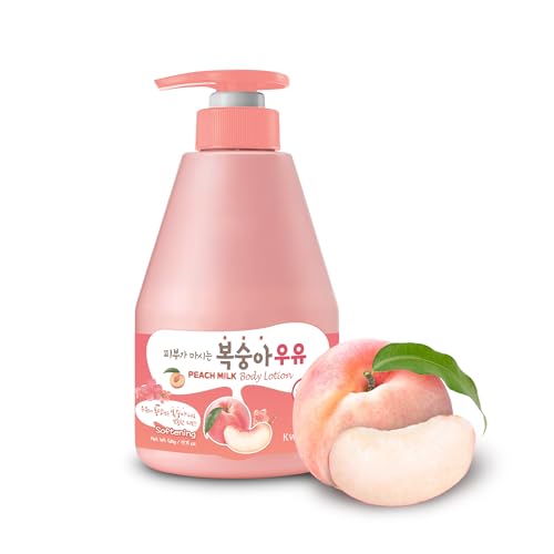 WELCOS KWAILNARA Peach Milk Body Lotion \u2013 Korean Body Lotion for Smooth &amp; Soft Skin 560 g \/ 19.75 Fl. Oz