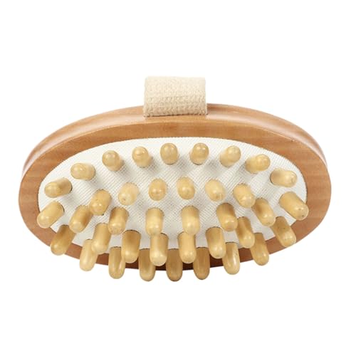 Wooden massager, Neck and Back comb Massager, manual roller massage tool, portable meridian massager Natural Massage comb Stick Tools ChuWenSheng472