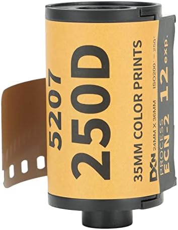 Color Print Film, ECN 2 Process Vintage High Contrast 35mm Colour Prints for 135 Camera (12 Sheets)