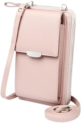 KUKOO Small Crossbody Bag Cell Phone Purse Wallet with Credit Card Slots for Women