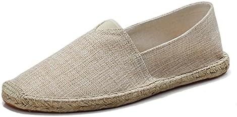 Mens Alpargata Espadrilles for Women Breathable Slip On Flats Shoes