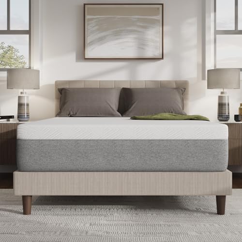 Novilla 12 Inch Mattress Queen Size, Gel Queen Mattress Memory Foam in a Box with Comfort Foam for Pressure Relief &amp; Body Support &amp; Cool Night Sleep, CertiPUR-US Certified