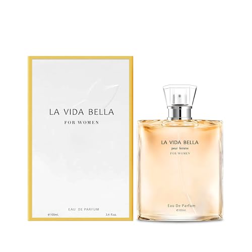 A CENTER La Vida Bella Perfume for Women Long Lasting Fragrance Eau de Parfum Floral &amp; Sweet Women&#39;s Perfume\u200B Daily Used 3.4 Fluid Ounce
