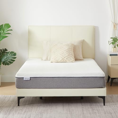 PicWooki Twin Mattress, 6 Inch Memory Foam Twin Size Mattress in a Box with Washable Removable Cover, Soft and Comfortable, Pressure Relief, Medium Firmness