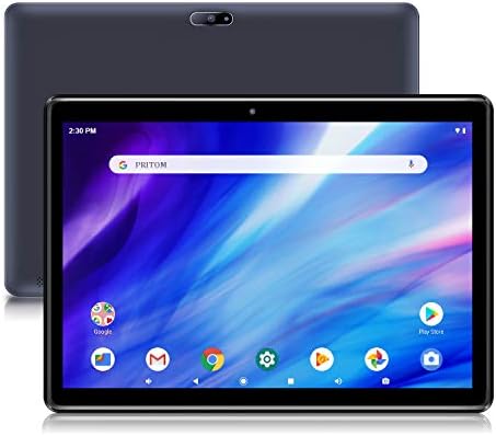PRITOM Tablet 10 inch, 64GB, Tablet Android 13, HD IPS Screen, Dual Camera, WiFi, Bluetooth, Tablets with 6000mAh Battery, Touch10 Tab GMS Certified