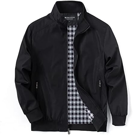 URBANFIND Men&#39;s Sports Shell Jacket Lightweight Windbreaker Outdoor Recreation Coat