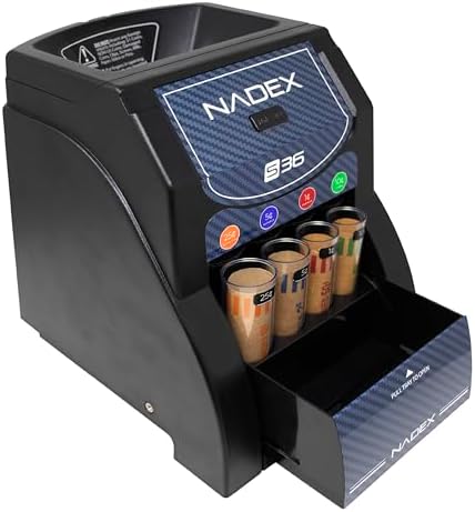 Nadex 36S Automatic Coin Sorter