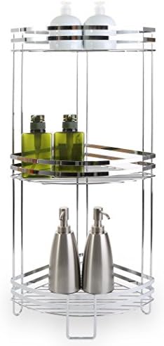 BINO &#39;Lafayette&#39; Chrome Corner Spa Tower, 3-Tier