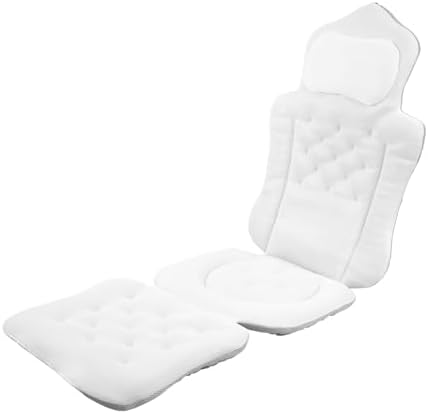 Full Body Bath Pillow for The Bathtub, Thick Bathtub Cushion with a Laundry Bag, Luxury Bathtub Pillow That Provides Support for The Head, Neck and Back, Measuring 51&#34; x 17&#34;