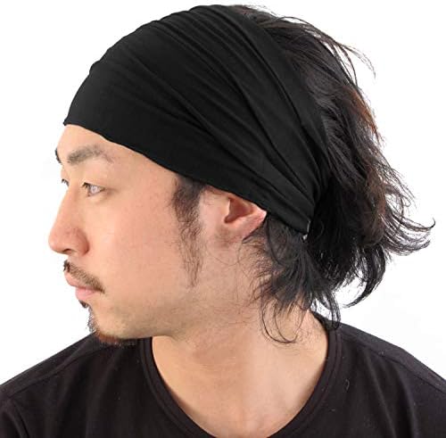 CHARM Headband Bandana Japanese Style - Mens Head Wrap Womens Hair Band by Casualbox