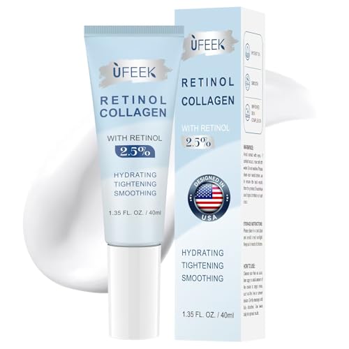 Retinol Moisturizer Face Cream with Collagen, Hyaluronic Acid \u2013 Anti Aging &amp; Hydrating Cream for Face, Chest &amp; Body \u2013 Instant Face Lift Cream, Neck wrinkle cream for Men &amp; Women,