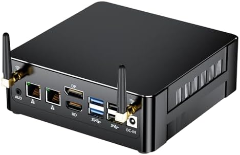 msecore Mini PC with i9-12900H 64GB RAM 1T PCIE4.0 SSD, Mini Desktop Computer, 1* HDMI, 1* DisplayPort, 1* USB-C Support Triple Display, 4K, Dual NIC (1G+2.5G), Wi-Fi 6e, VESA, Windows 11 Pro(TPM2.0)