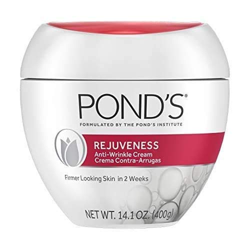 POND&#39;S Anti-Wrinkle Face Cream Anti-Aging Face Moisturizer With Alpha Hydroxy Acid and Collagen 14.1 oz