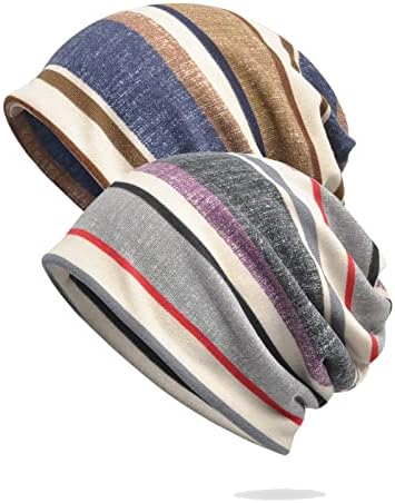 Nanwansu Women&#39;s Chemo Caps Cancer Headwear Slouchy Beanie Hat Baggy Skull Sleep Cap Scarf