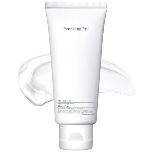Pyunkang Yul PKY Peeling Gel with Immediate Visible Effect, Mild and Smooth Face Scrub with Papaya and AHA, Zero-Irritation, Korean Skincare (3.4 Fl.Oz, 100ml)