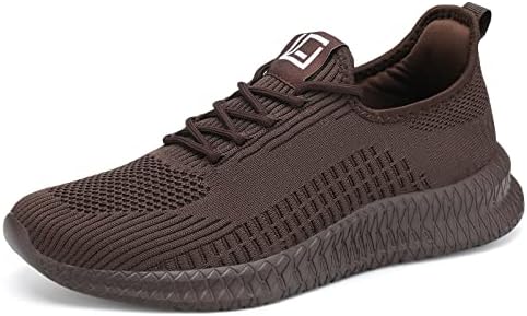 LCGJR Men&#39;s Running Shoes Ultra Lightweight Breathable Comfortable Walking Shoes Casual Fashion Sneakers Mesh Workout Shoes