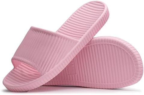 Happy Lily Shower Shoes, Women &amp; Men\u2019s Shower Slippers, Slides Sandals Pool Slides House Slippers Non-Slip Indoor Bathroom Shoes Beach Sandals