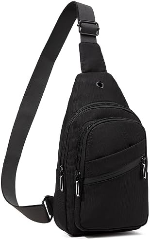 EVANCARY Small Sling Bag for Women Men, Sling Backpack Chest Daypack Crossbody Bag for Travel Outdoor Hiking