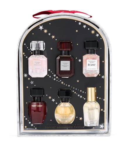 Victoria&#39;s Secret Mini Eau de Parfum Discovery Gift Set: Bombshell, Bombshell Magic, Tease, Bare, Very Sexy, &amp; Heavenly
