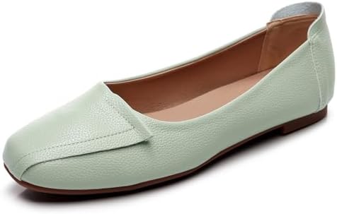 VenusCelia Women&#39;s Plain Dance Flat Shoe
