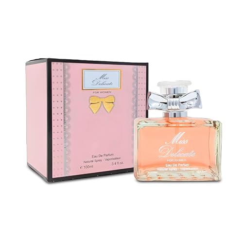 AFLUXE Miss Delicate Women Perfume\u2013Bold &amp; Sophisticated Scent Eau De Parfum With Citrus,Spice,And Woody Notes Long Lasting Natural Spray Fragrance 3.4 Fl Oz