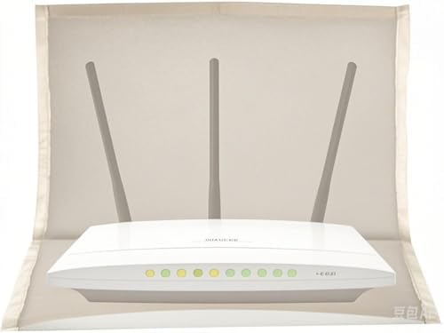 WiFi Router Cover Radiation Shielding WiFi Guard Faraday Cage for Router 13.8IN 15.7IN