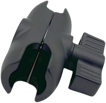 GallopingKnight Motorcycle Phone Mount Parts, Composite Double Socket Arm - Compatible with 1&#34; Ball Components