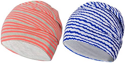 EMPIRELION 9&#34; Women Lightweight Beanies Hats, Thin Sports Running Skull Cap Chemo Headwear Sleep Caps