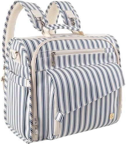 ALLCAMP Diaper Bag Large, Support Baby Stroller, Converted Into a Tote Bag