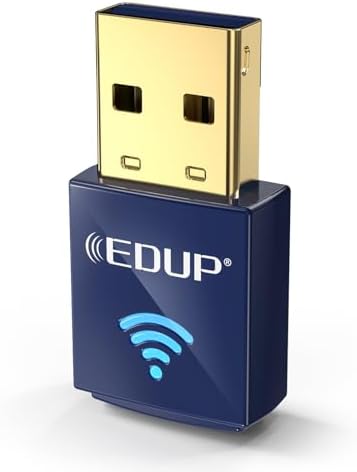 EDUP USB Bluetooth WiFi Adapter for PC, Bluetooth 4.0 Adapter, Wireless Nano USB Network Adapter 2.4Ghz 150Mbps, Only Compatible with Windows 11\/10\/7\/8\/8.1