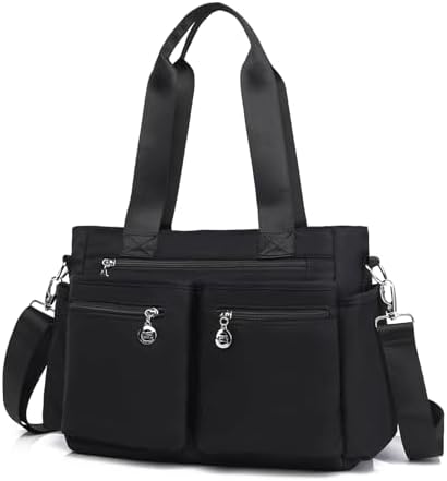 Bagtopia Large Tote Bag for Women, Waterproof Crossbody Purse With Multi Pockets, Shoulder Bag for Work