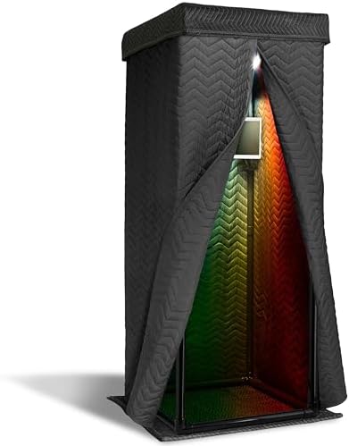 &#39;Snap Studio&#39; Portable Recording Booth  &#39;#1 Vocal Booth&#39; Rolling Stone  Record Crisp, Dry, Echo-Free Vocals at Home or On-The-Road  The Original &amp; Best Studio Booth, Trusted By Sin